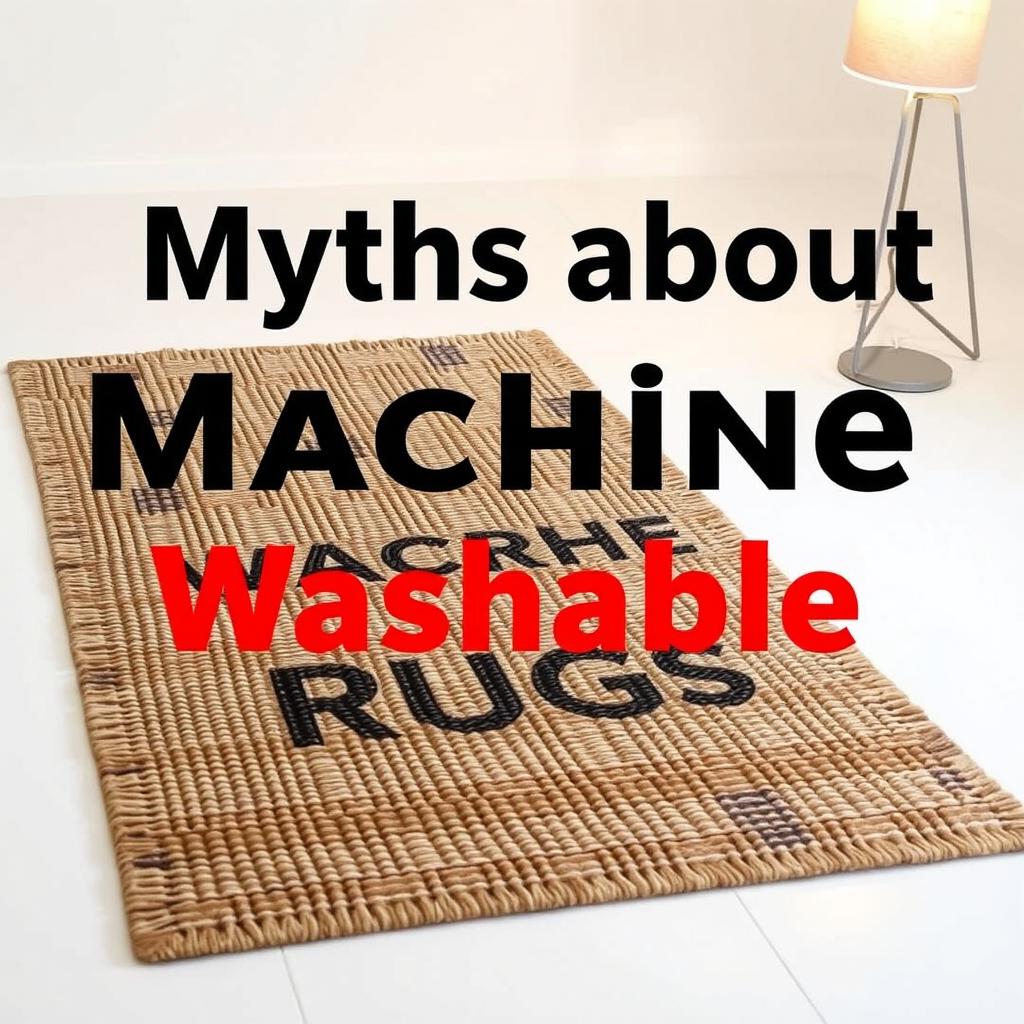 Myths about Machine Washable Rugs