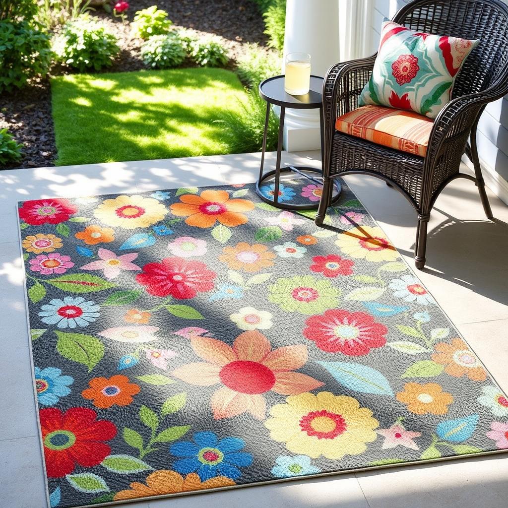 Outdoor Rugs for Glamping, Camping, and Van Life