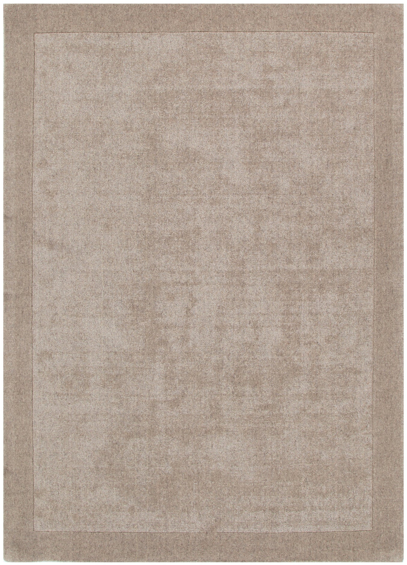 Calley Caramel Border Wool Rug