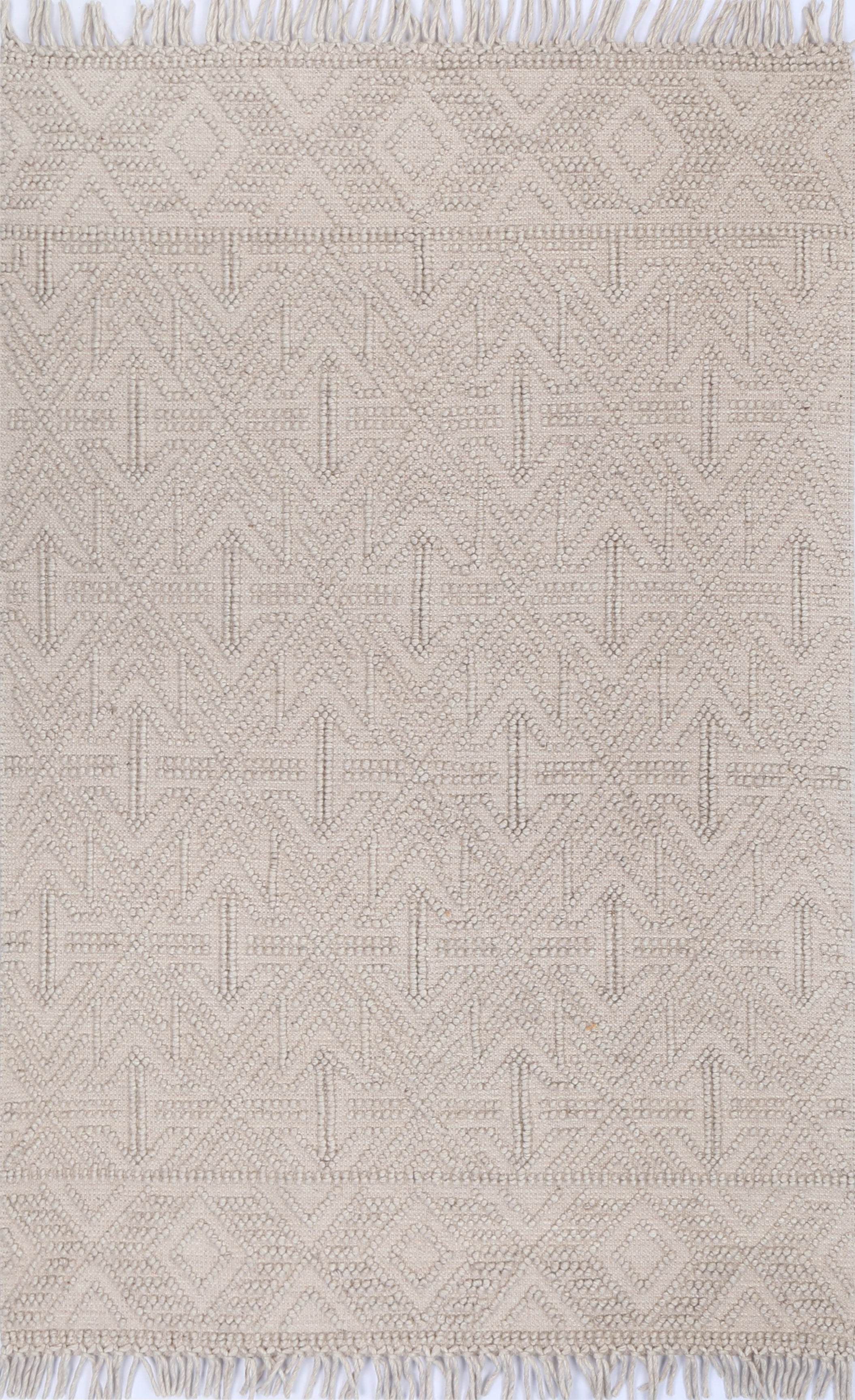 Marco Tribal Brown Wool Rug