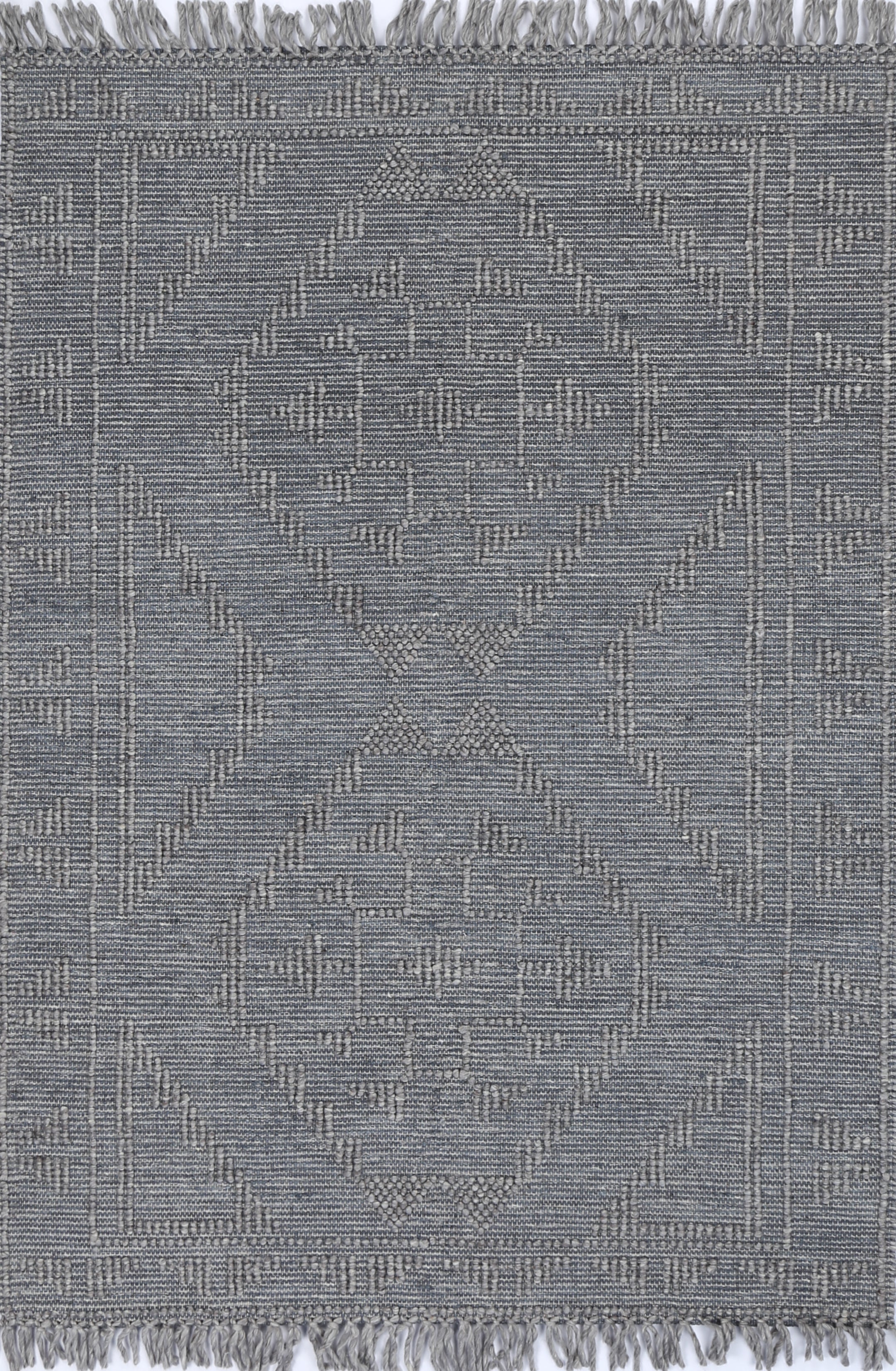 Marco Ornamental Grey Multi Wool Rug