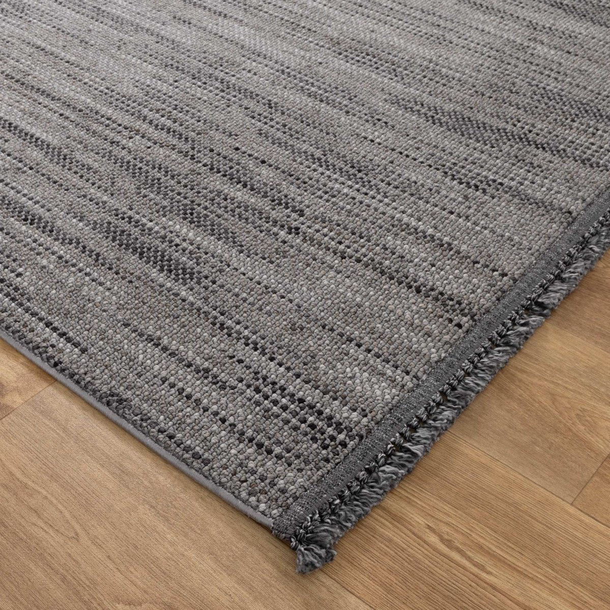 Alira Charcoal Loop Rug