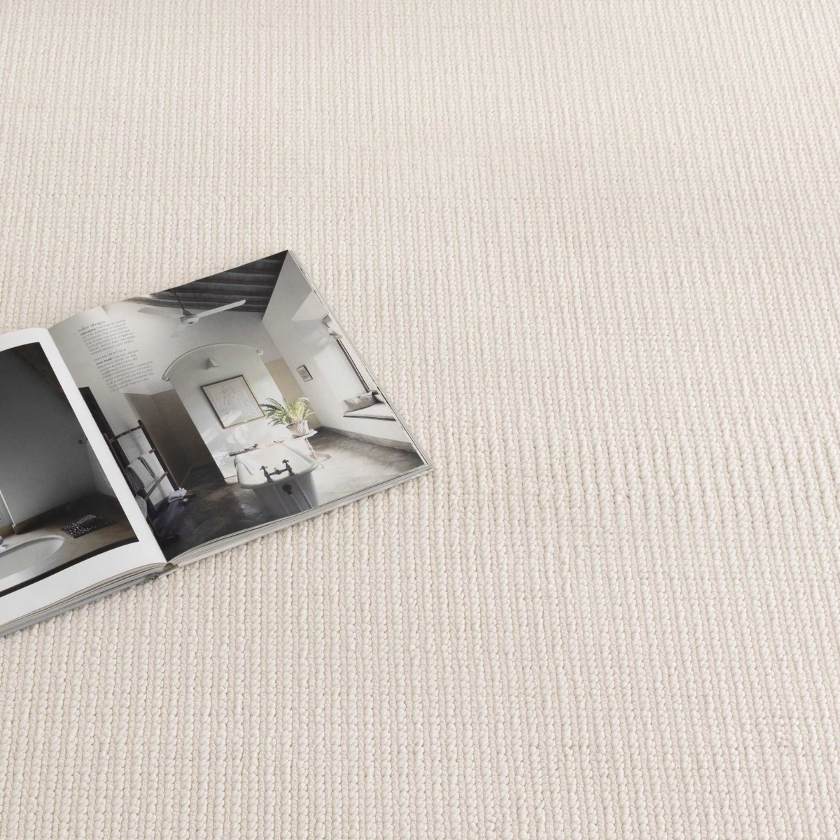 Alira Ivory Loop Rug