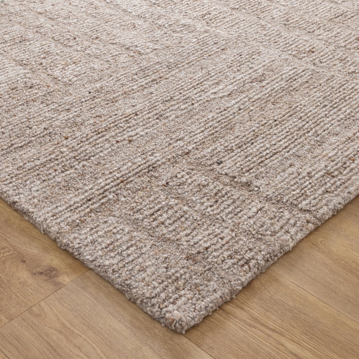 Arana Cocoa Modern Wool Rug