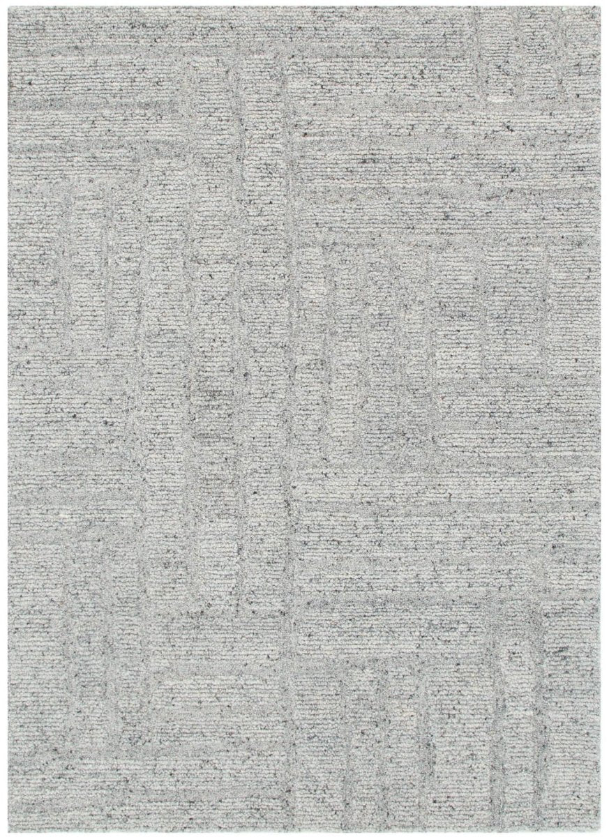 Arana Grey Modern Wool Rug