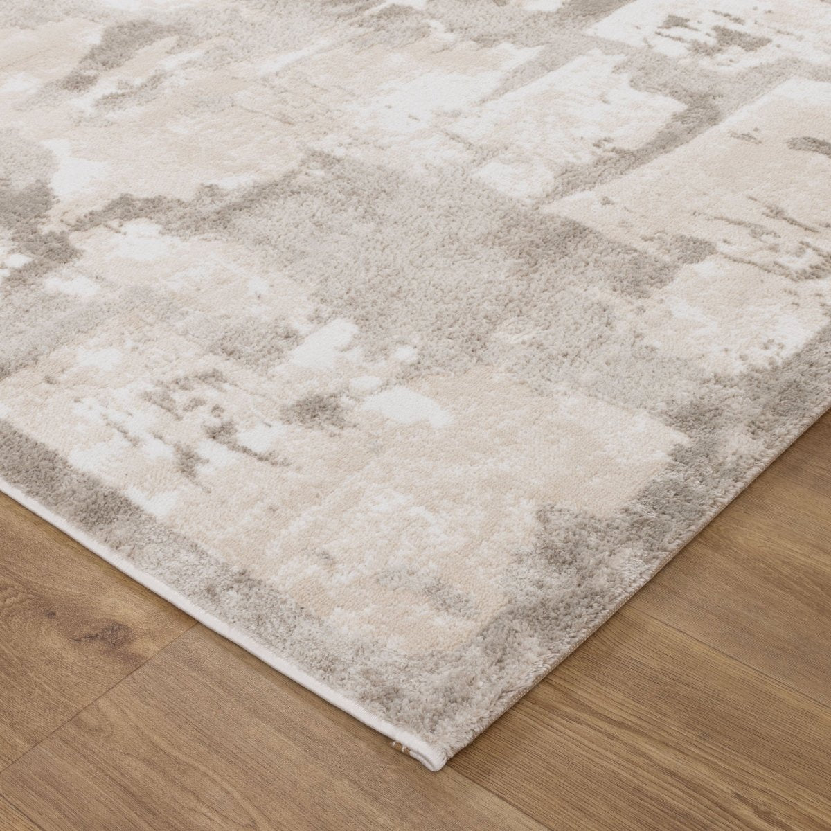 Eloura Abstract Wash Beige Rug