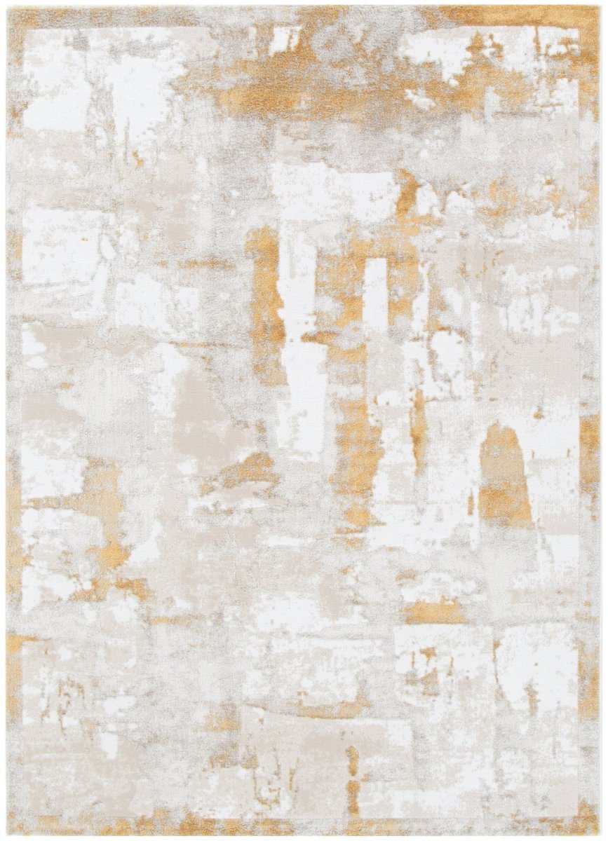 Eloura Abstract Wash Gold Rug