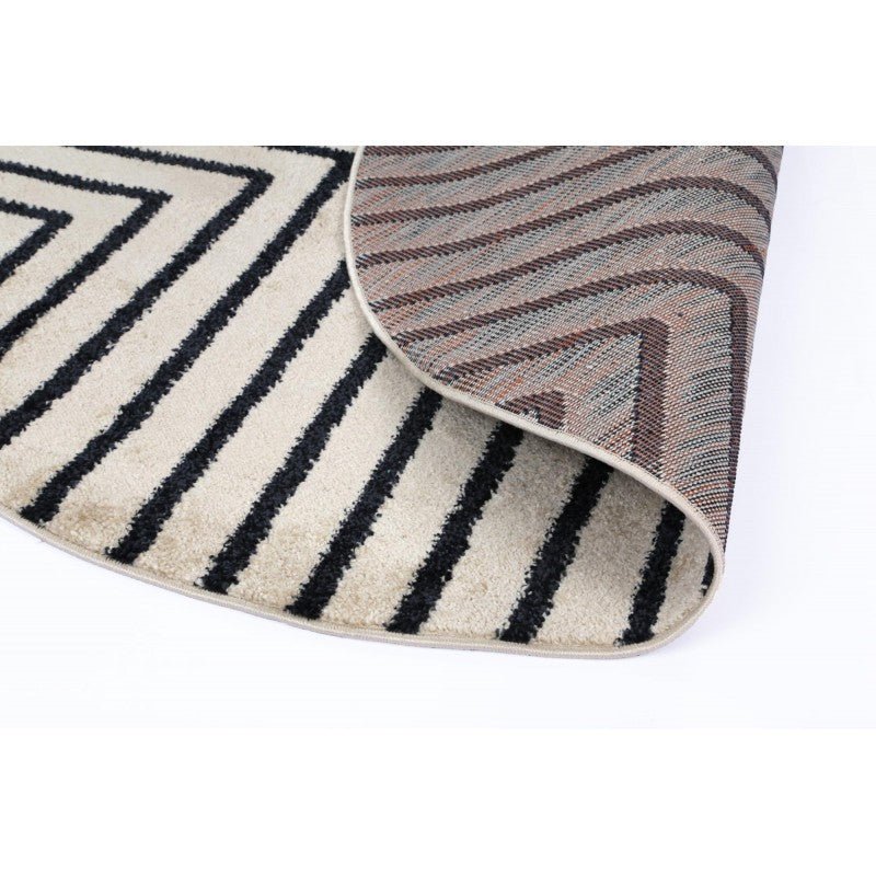 Esker Diamond Charcoal Rug