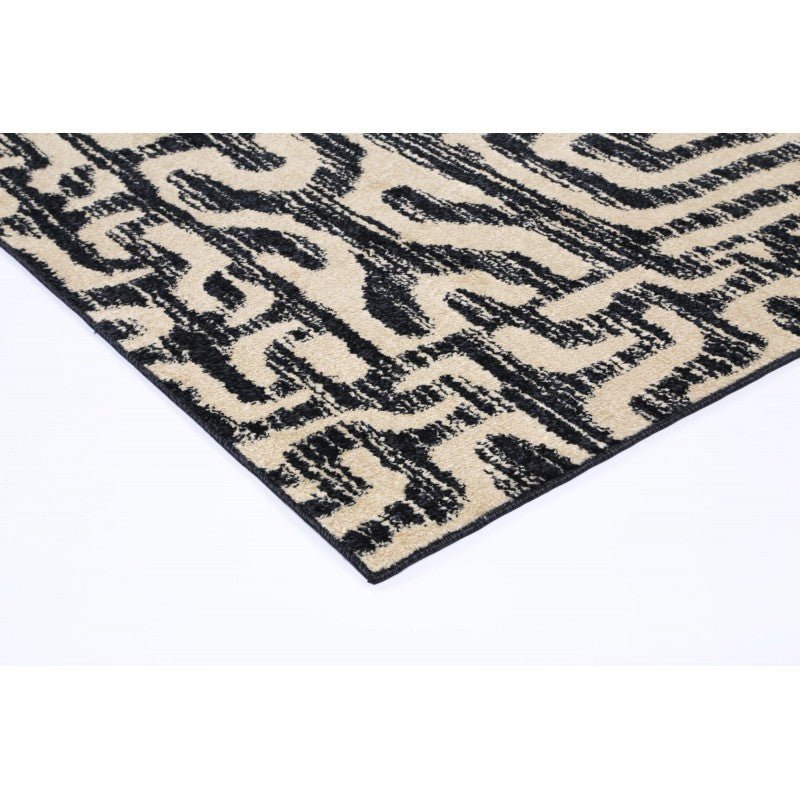 Esker Tribal Charcoal  Rug