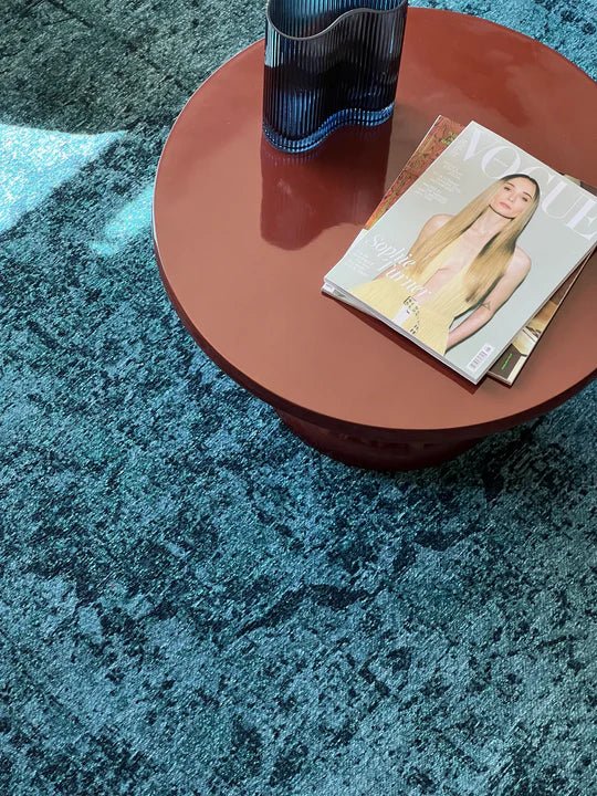 Heritage Teal Traditional Rug