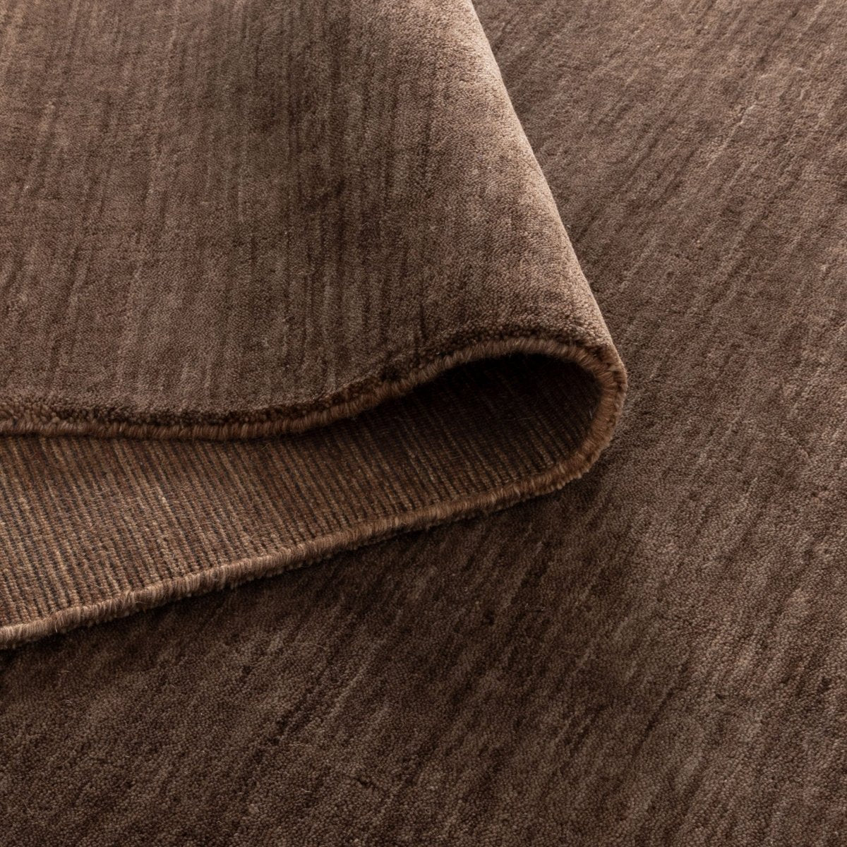 Lamia Brown Hand-Knotted Wool Rug