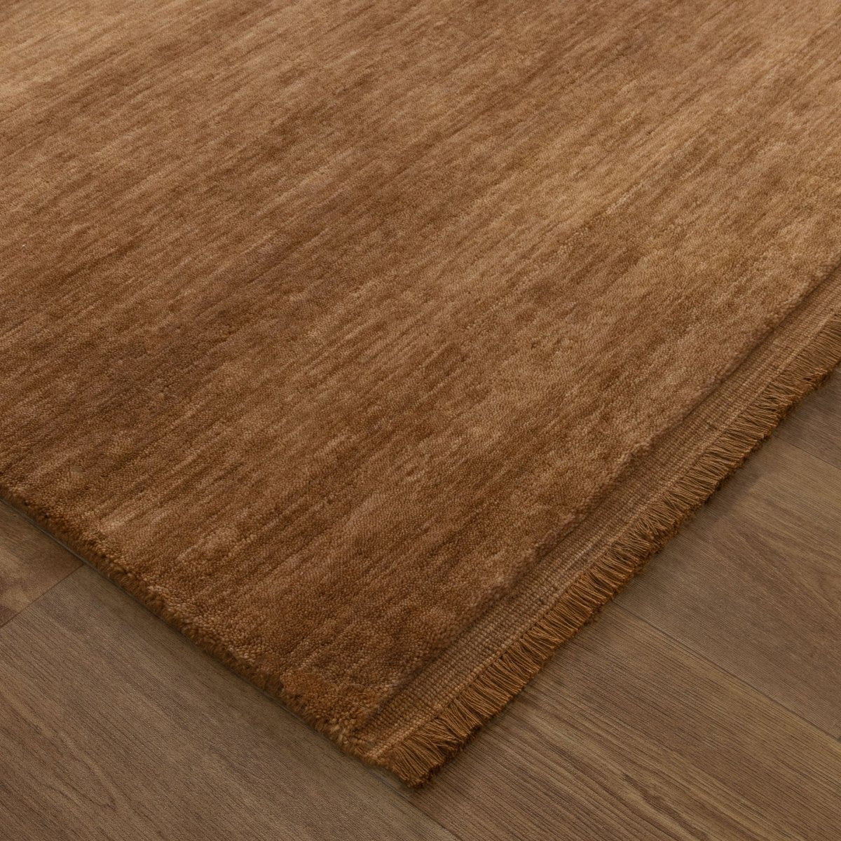 Lamia Butterscotch Hand-Knotted Wool Rug