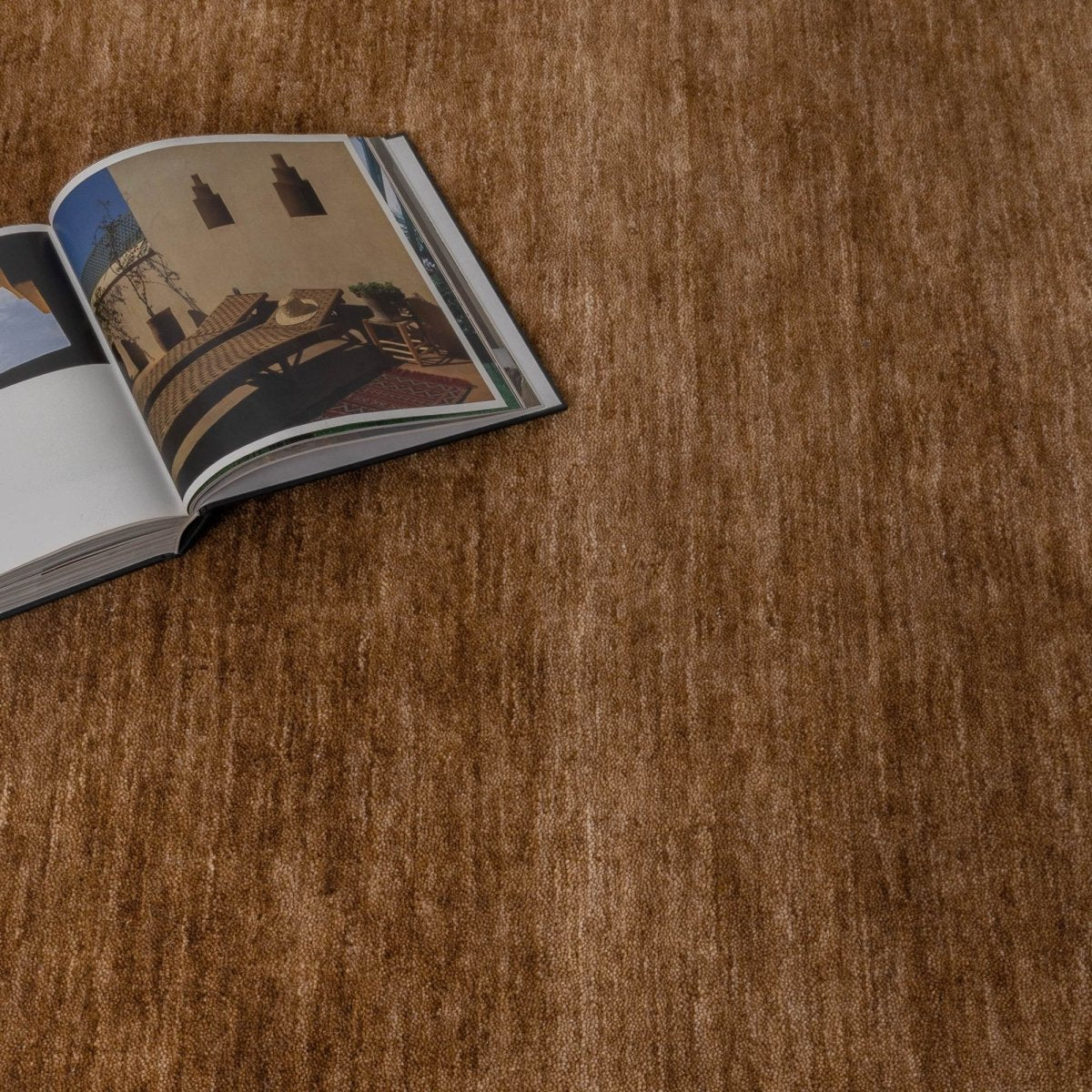 Lamia Butterscotch Hand-Knotted Wool Rug