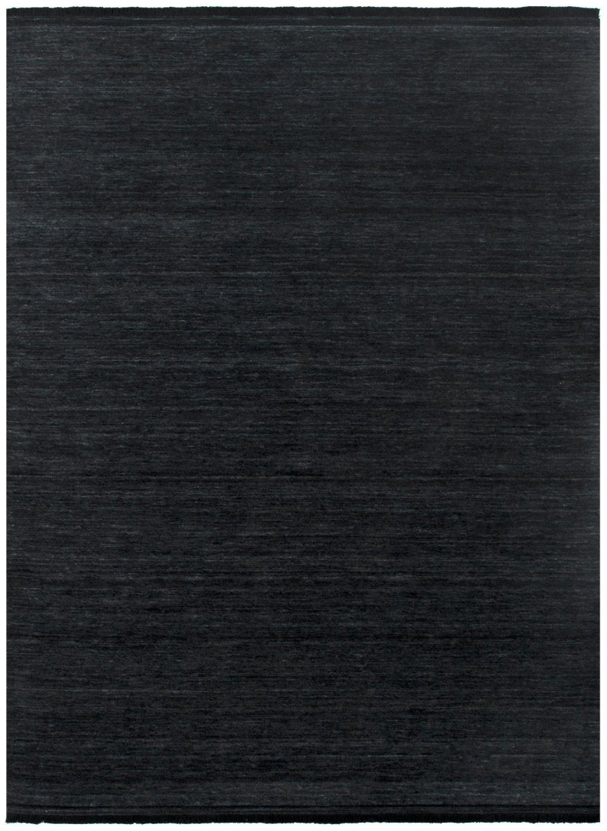 Lamia Charcoal Hand-Knotted Wool Rug