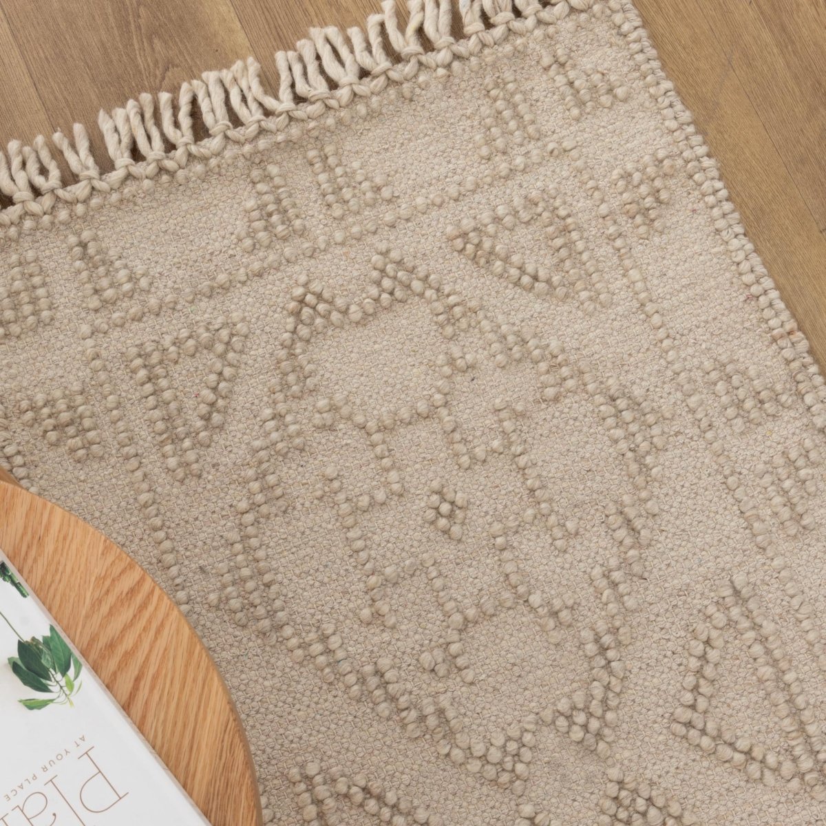 Marco Ornamental Brown Wool Rug