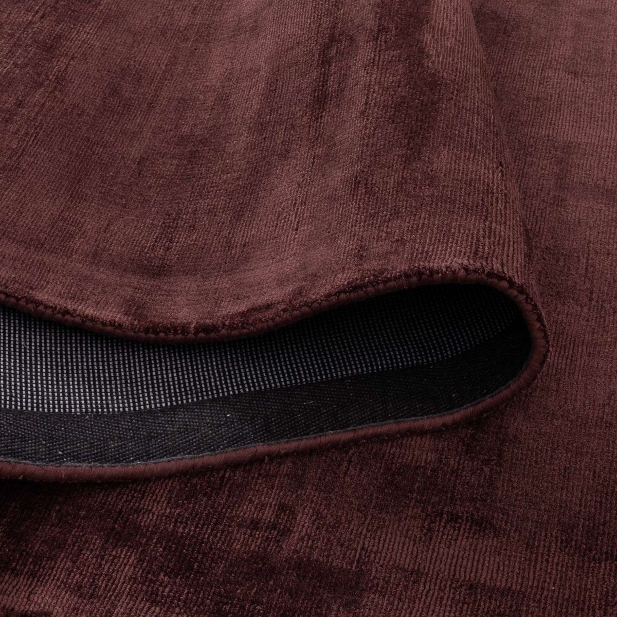 Mirra Chocolate Cherry Viscose Rug