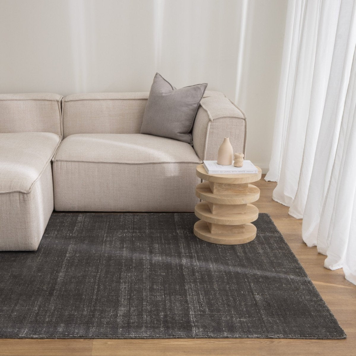 Novara Grey Indoor Outdoor Rug