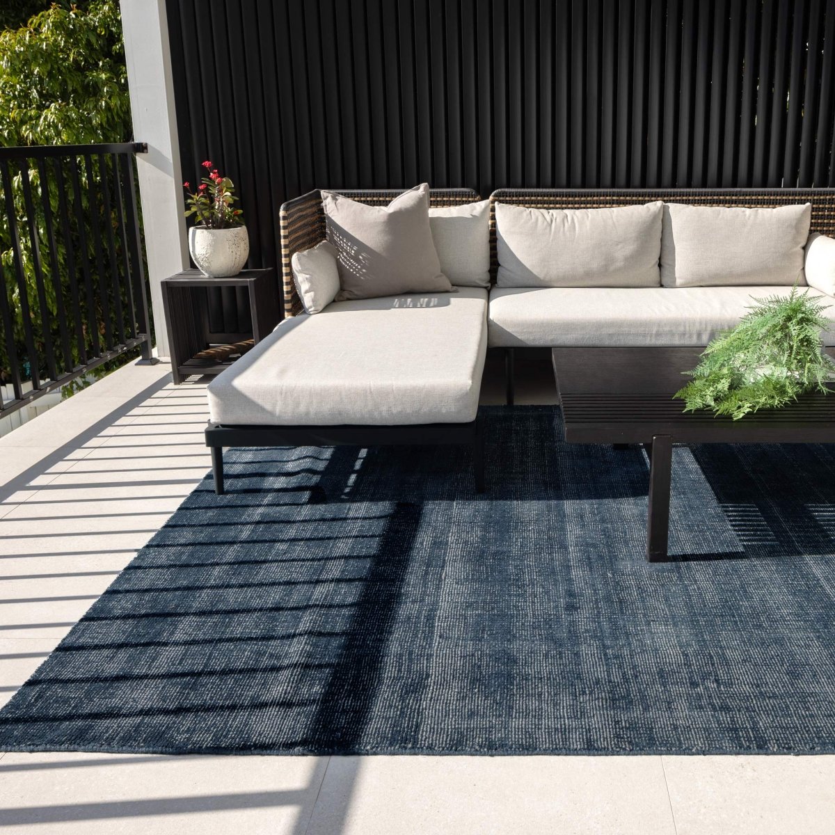 Novara Steel Indoor Outdoor Rug