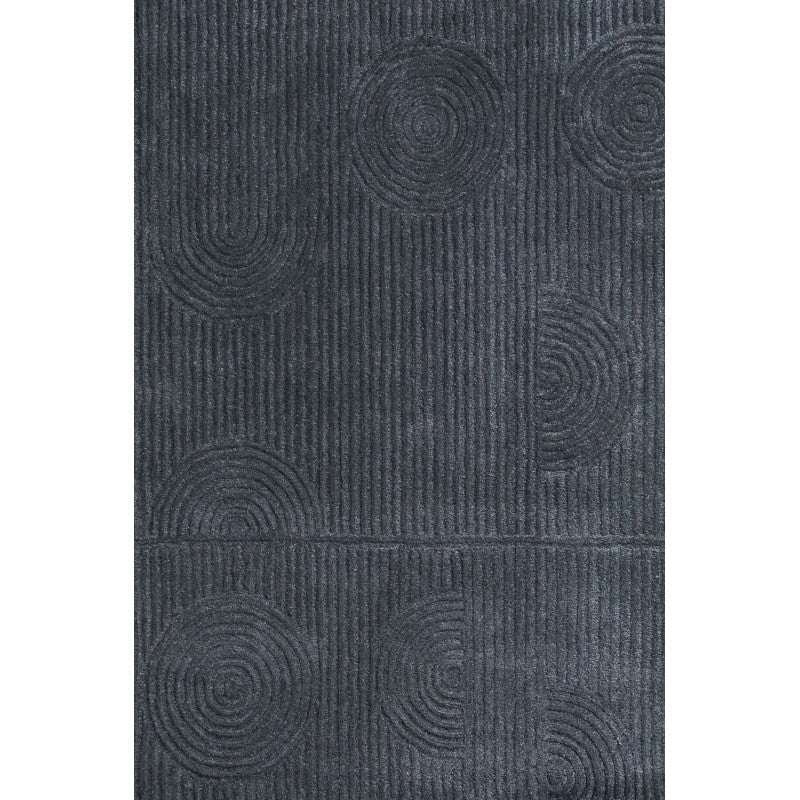 Oriana Halo Hand Tufted Rug Slate