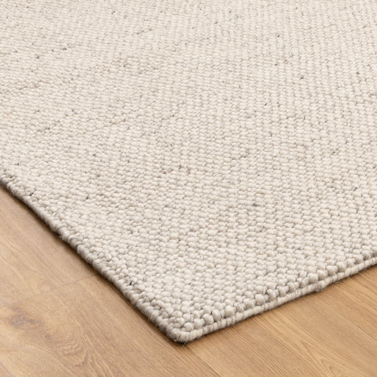 Paloma Ivory Chunky Wool Rug