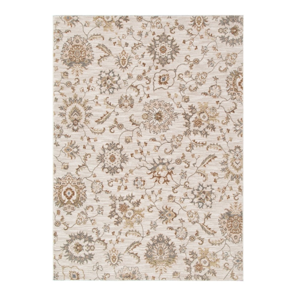 Roselle Antique Bloom Multi Vintage Rug