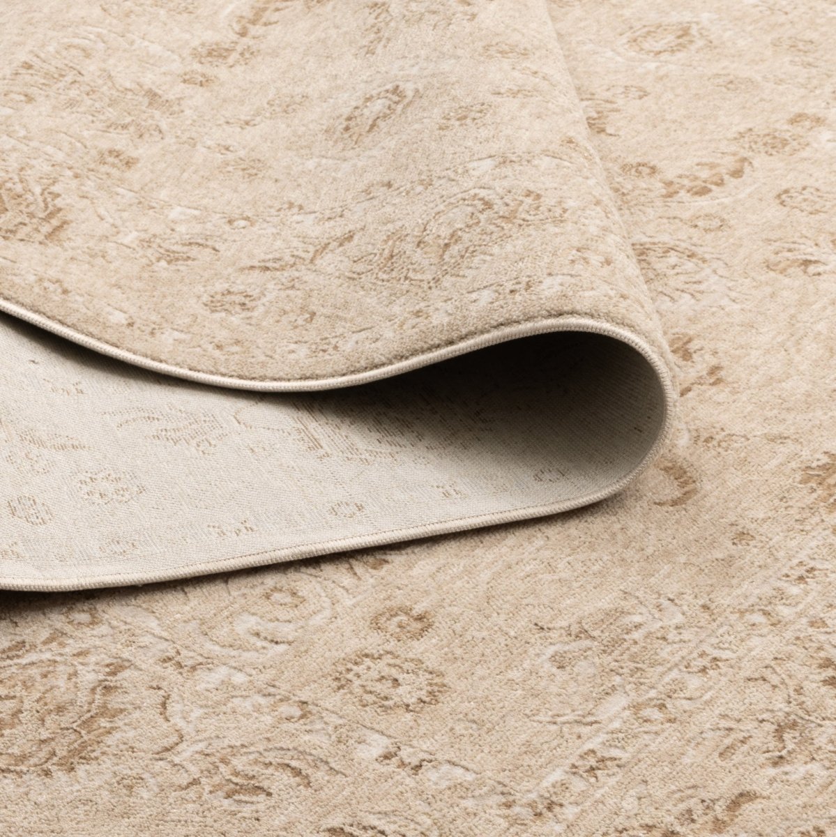 Roselle Warm Biscotti Vintage Beige Rug