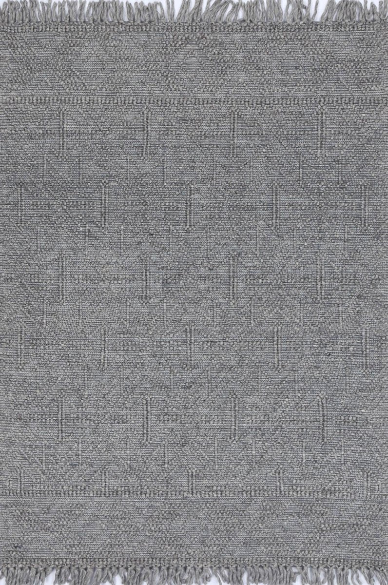 Treasure Tribal Grey Multi Wool Rug Area Rug | Ruggy