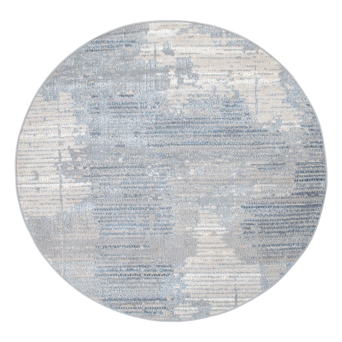 Victoria Abstract Blue Rug