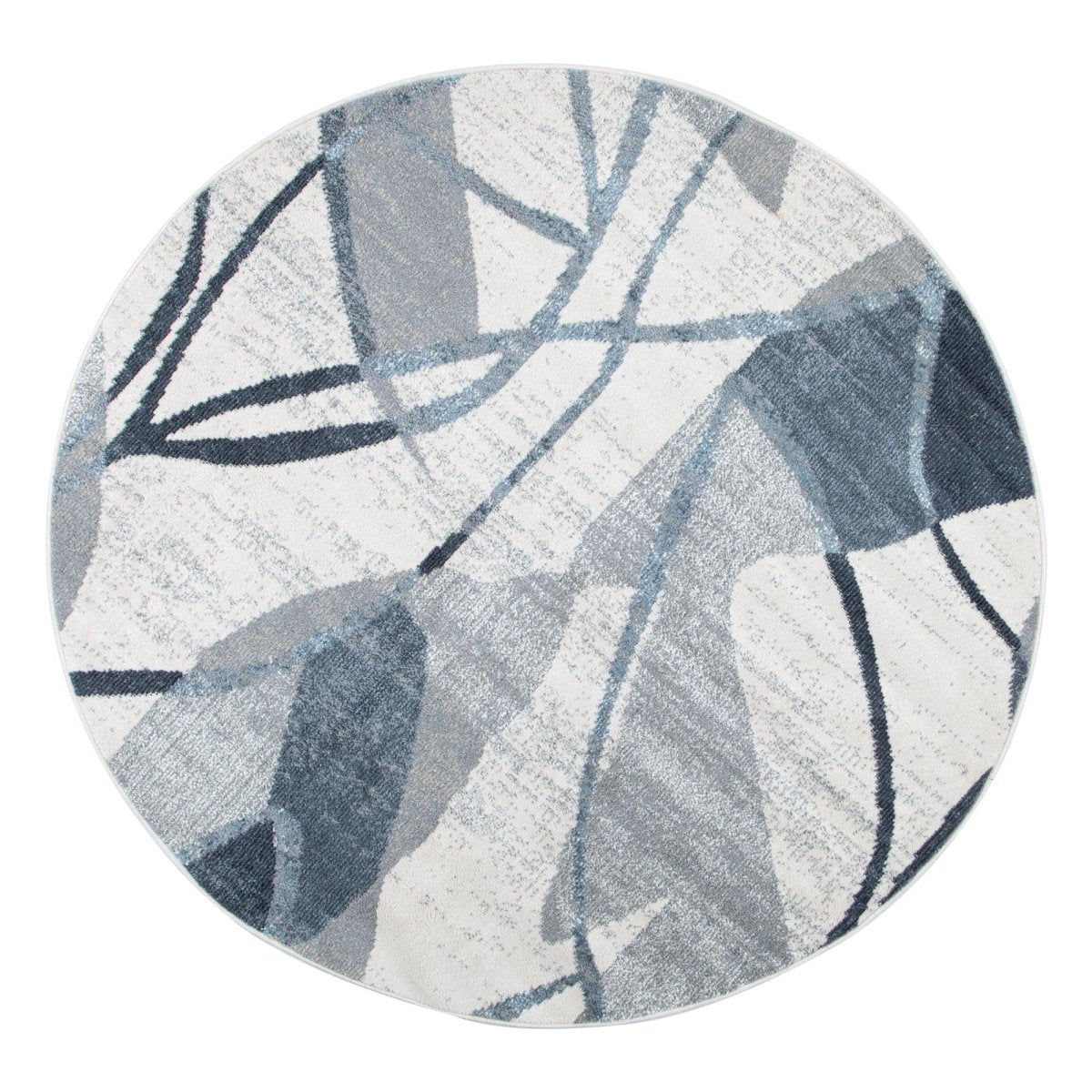 Victoria Rhythm Grey Blue Rug