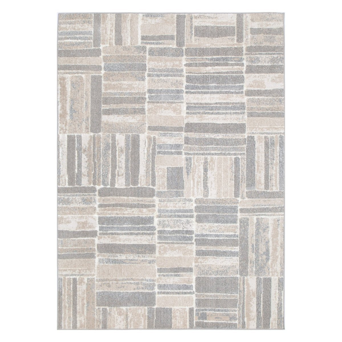 Victoria Tetris Neutral Rug