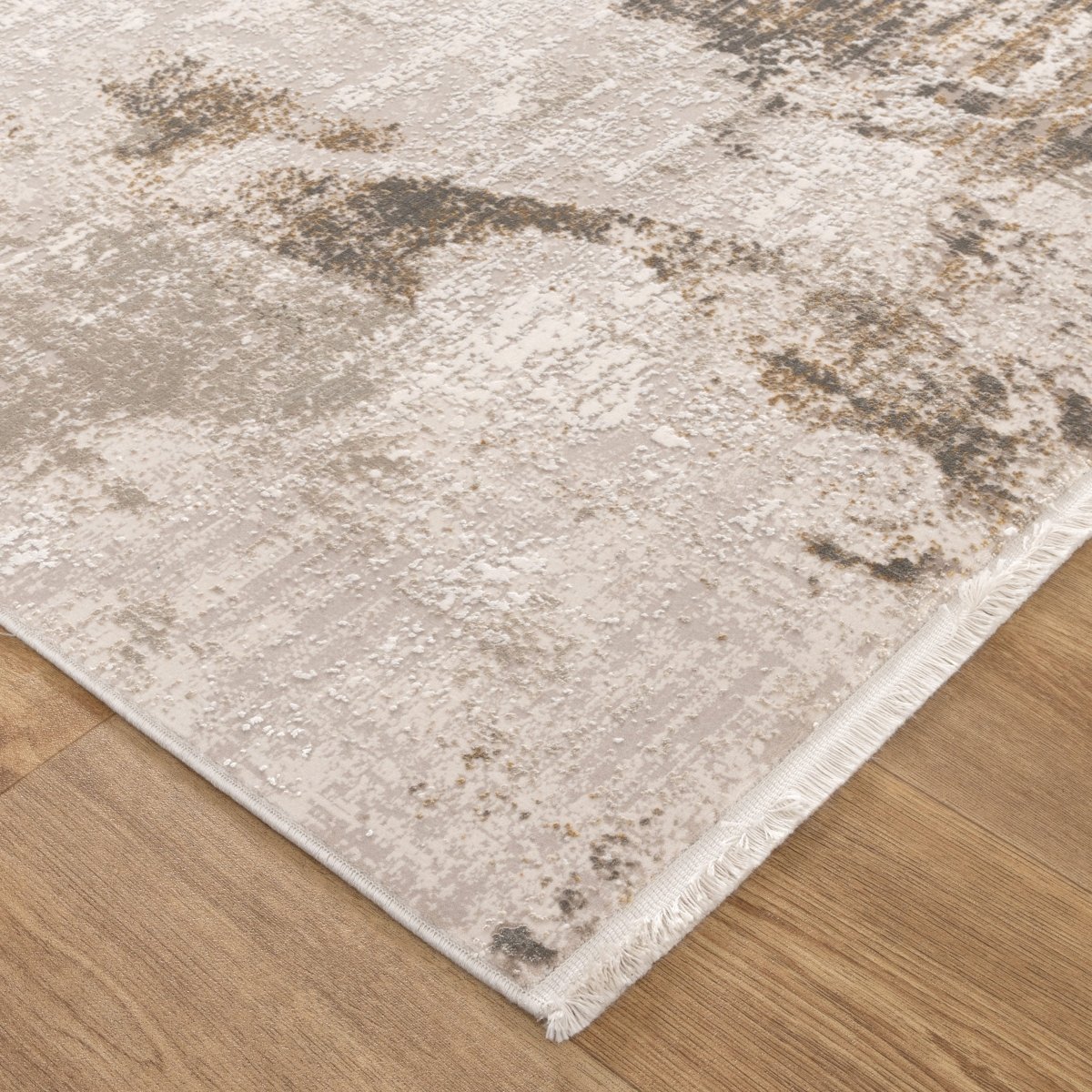 Walwa Abstract Beige Modern Rug