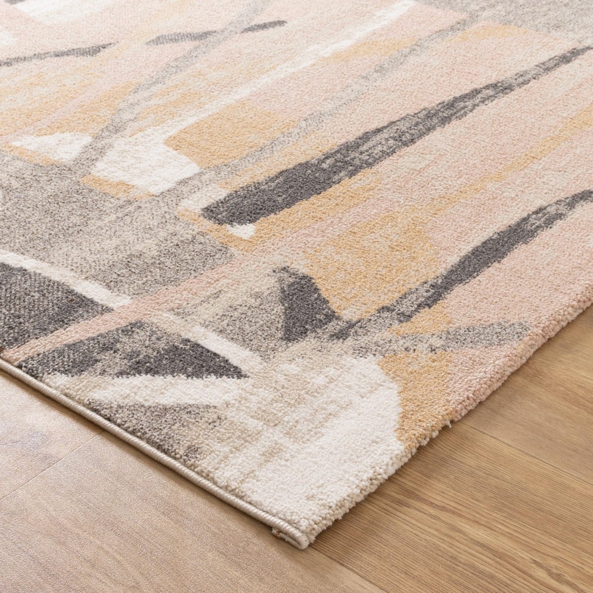 Zenda Watercolour Splash Multi Rug