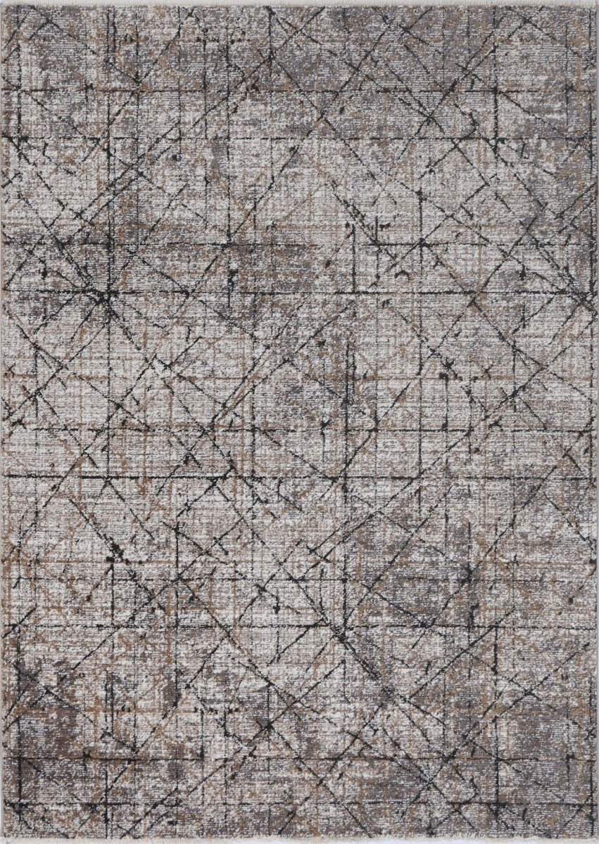 Bordura Vintage Riverside Grey / Beige Rug - Ruggy