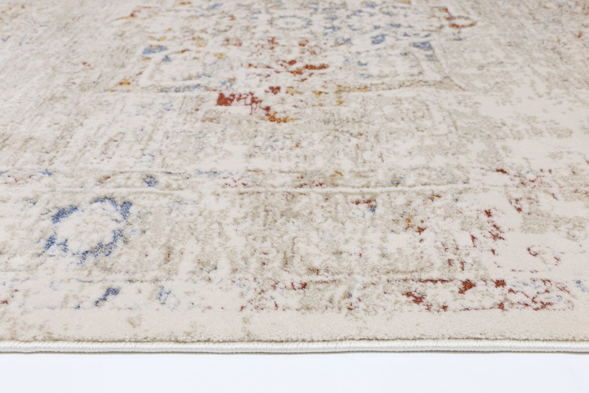 Celestial Classic Vintage Beige Multi Rug - Ruggy