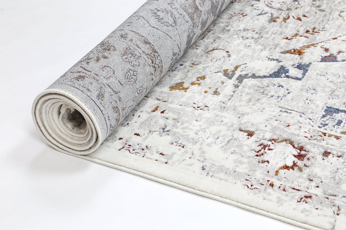 Celestial Classic Vintage Grey Multi Rug - Ruggy