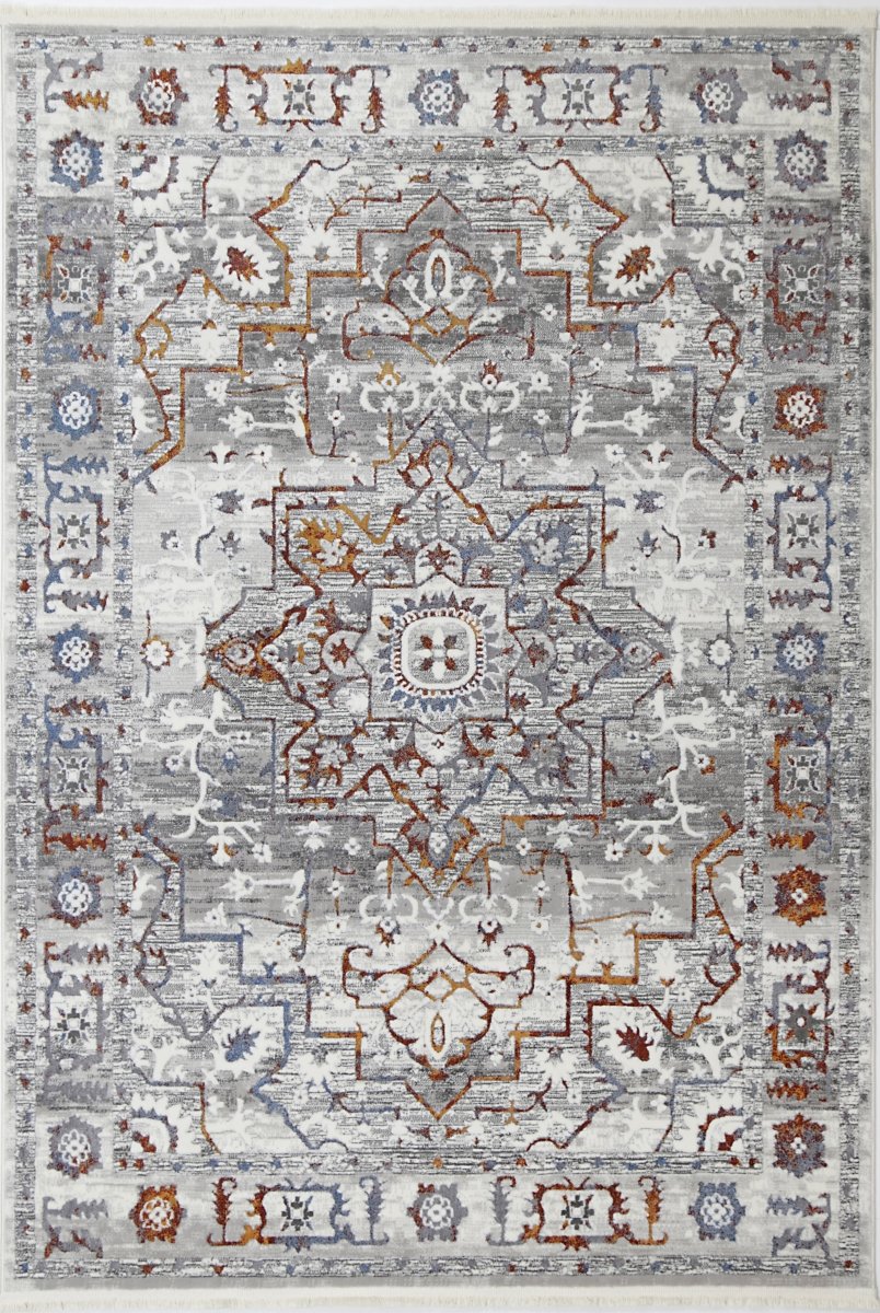 Celestial Noble Grey & Multi Rug - Ruggy