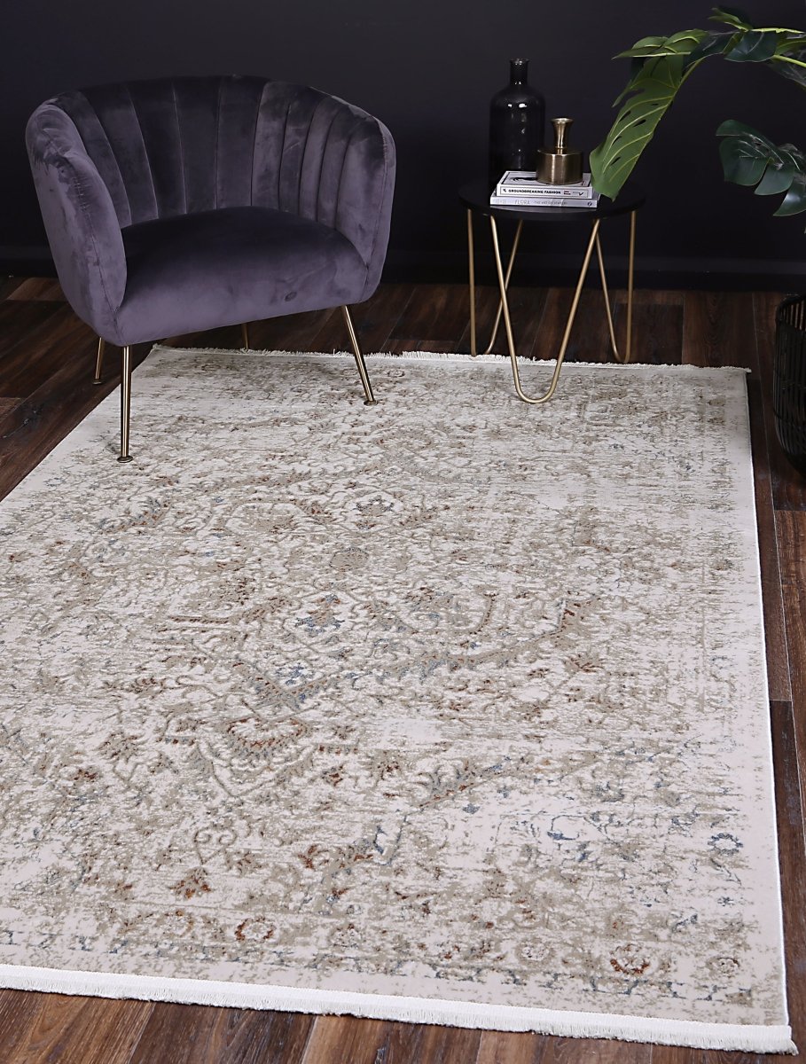 Celestial Vintage Beige Multi Rug - Ruggy