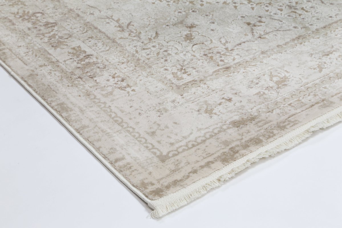 Celestial Vintage Medalion Beige Rug - Ruggy
