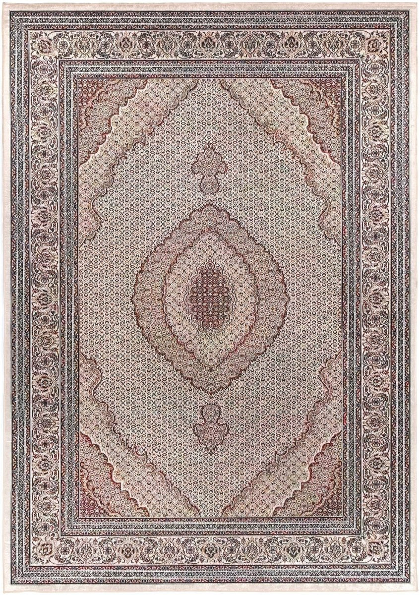 Dazzle Transitional Brown Ivory Rug - Ruggy