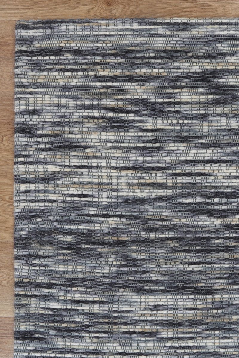 Dulcet Geometric Stone Wool Rug **No Returns ** - Ruggy