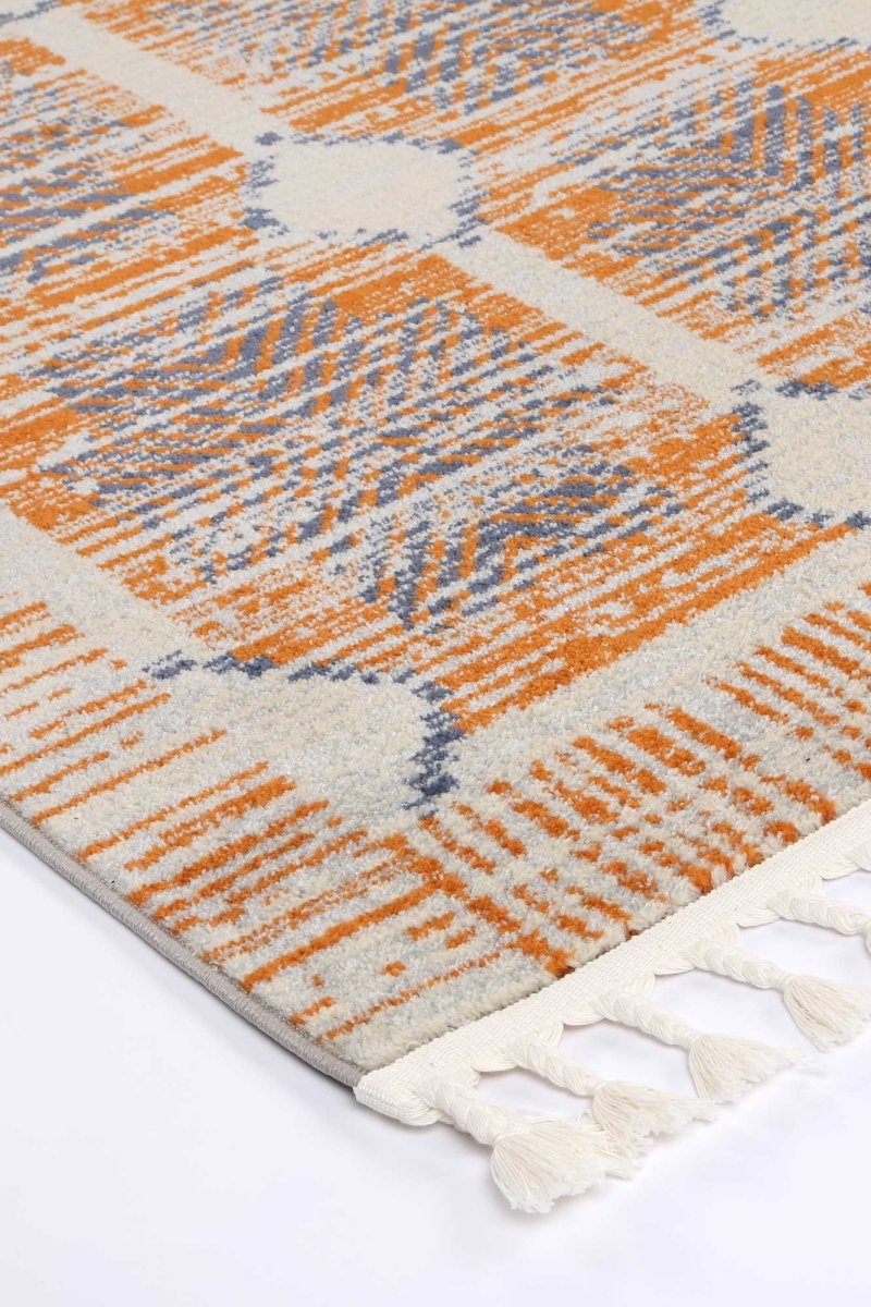 Fusion Adriel Rust Rug - Ruggy