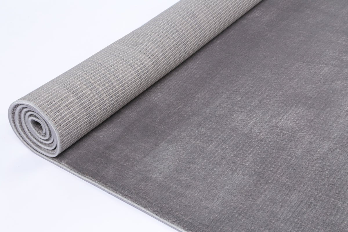 Luxura Silver Wool Rug - Ruggy