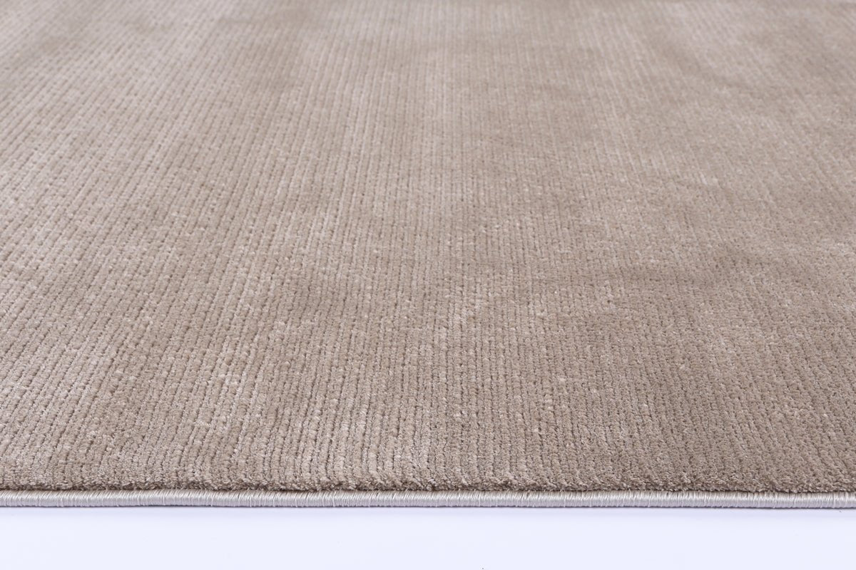 Luxura Taupe Wool Rug - Ruggy
