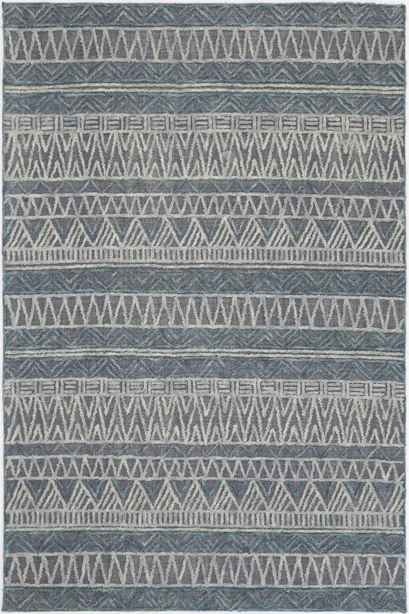 Noble Cazorla Charcoal Contemporary Rug - Ruggy