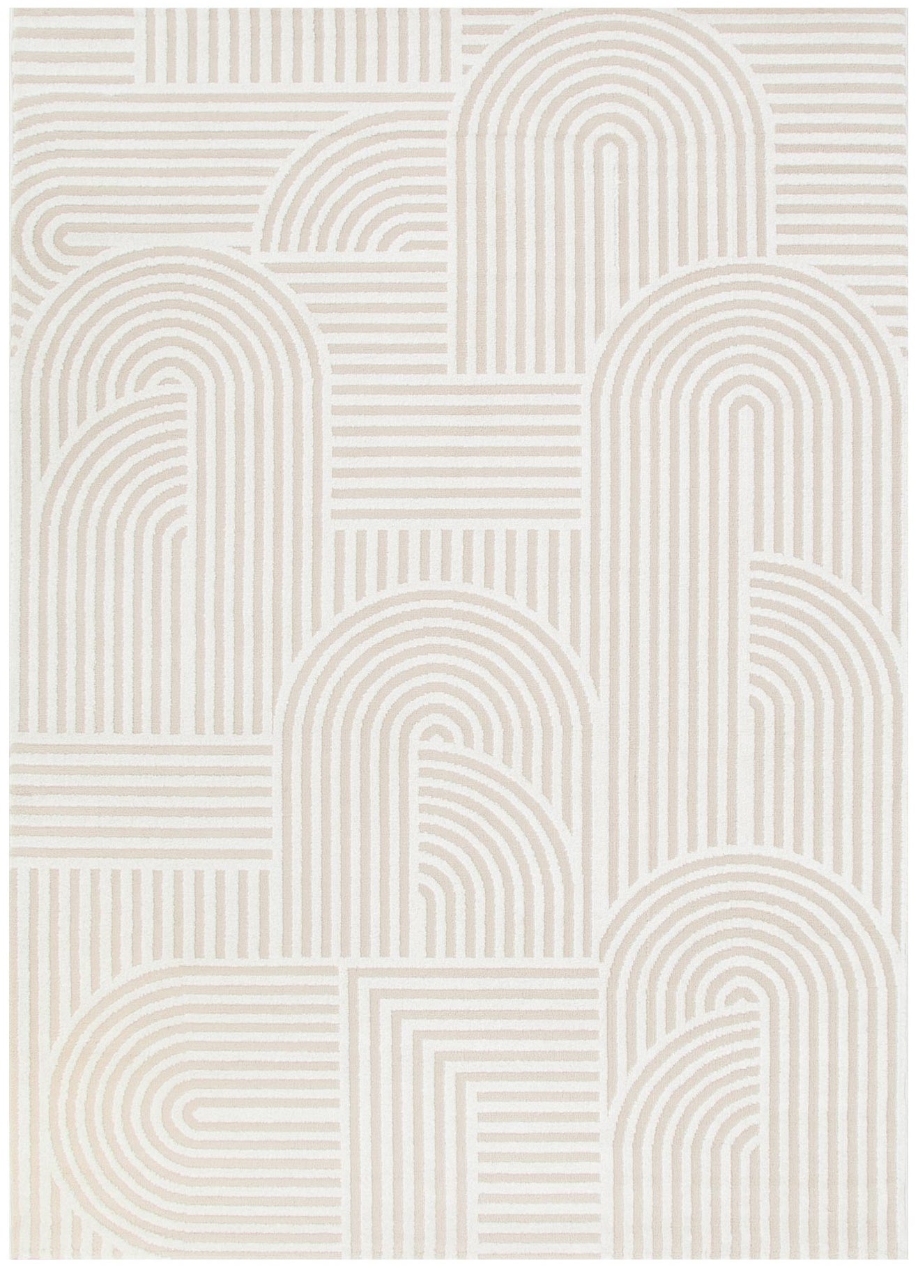 Belisse Arches Beige Ivory Rug