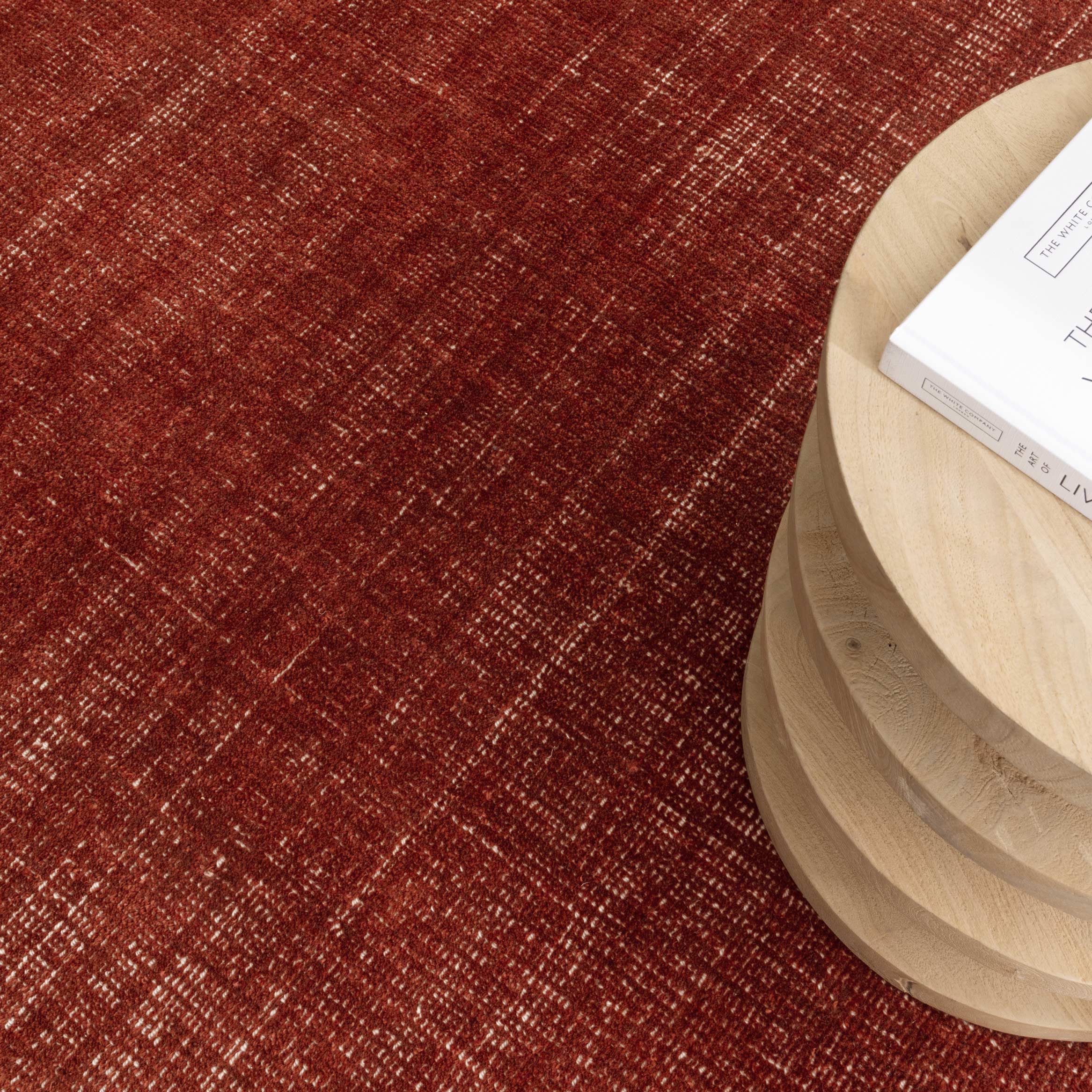 Novara Burnt Terracotta Indoor Outdoor Rug