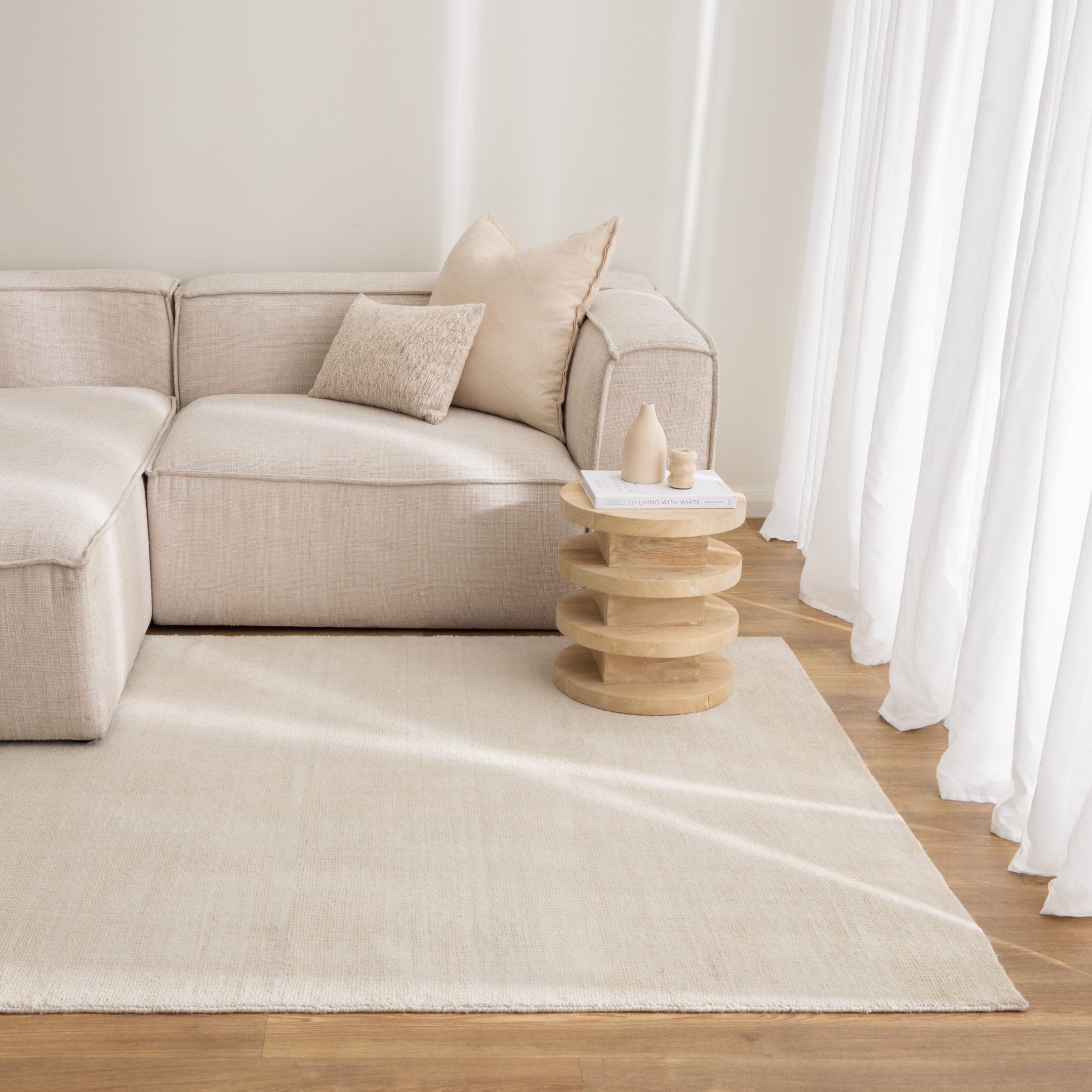 Novara Cream Indoor Outdoor Rug