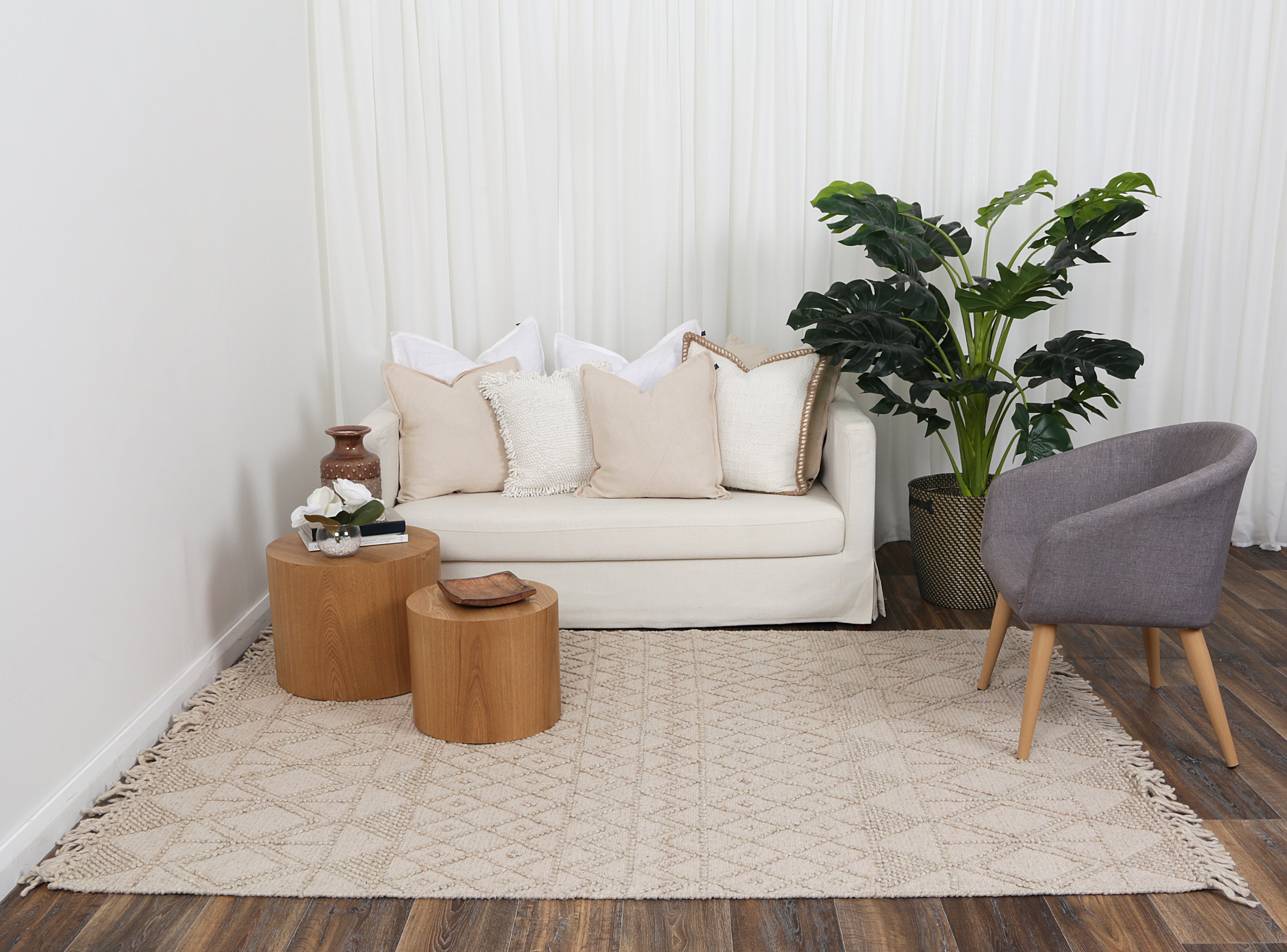 Marco Inca Brown Wool Rug