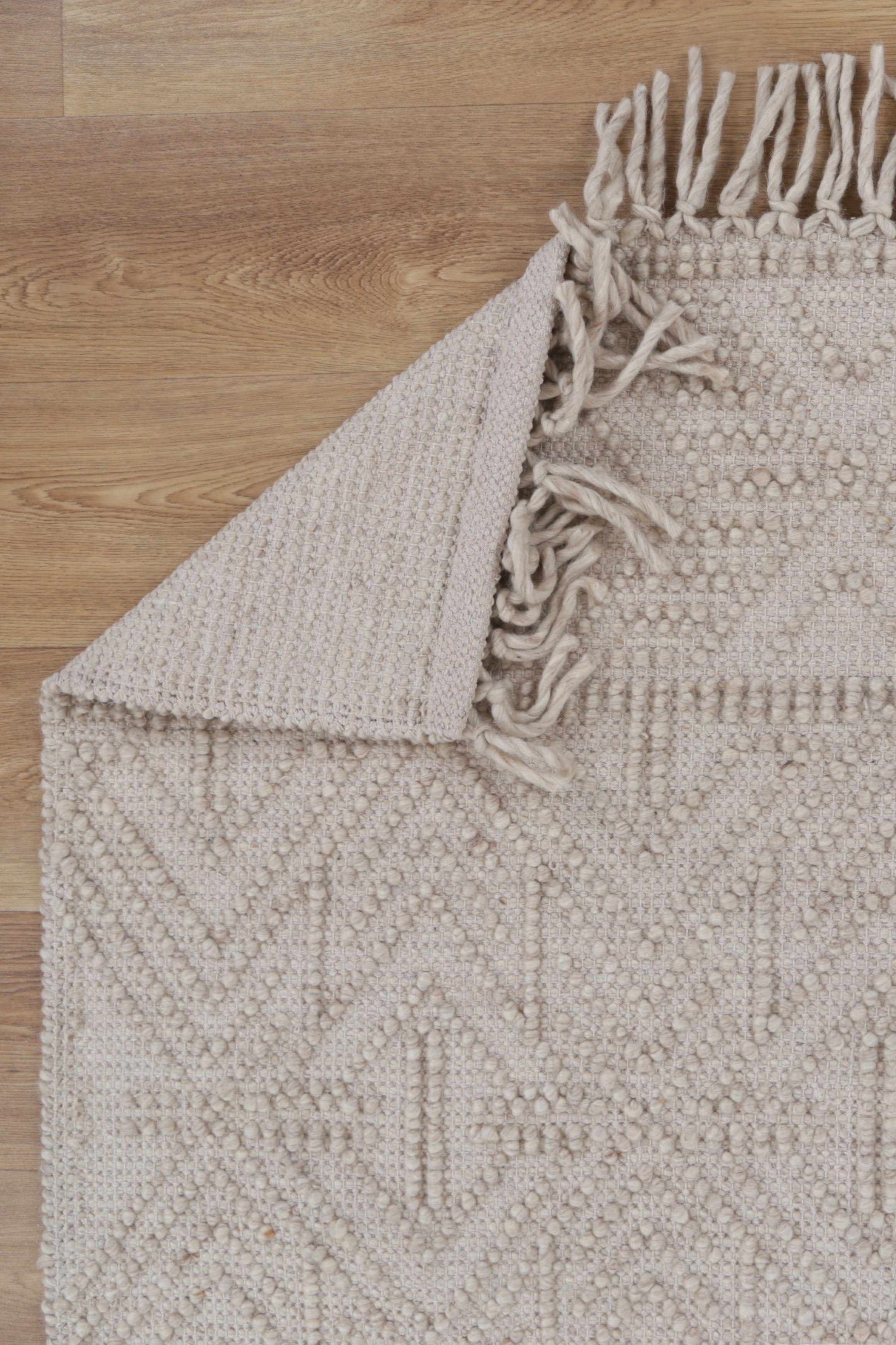 Marco Tribal Brown Wool Rug