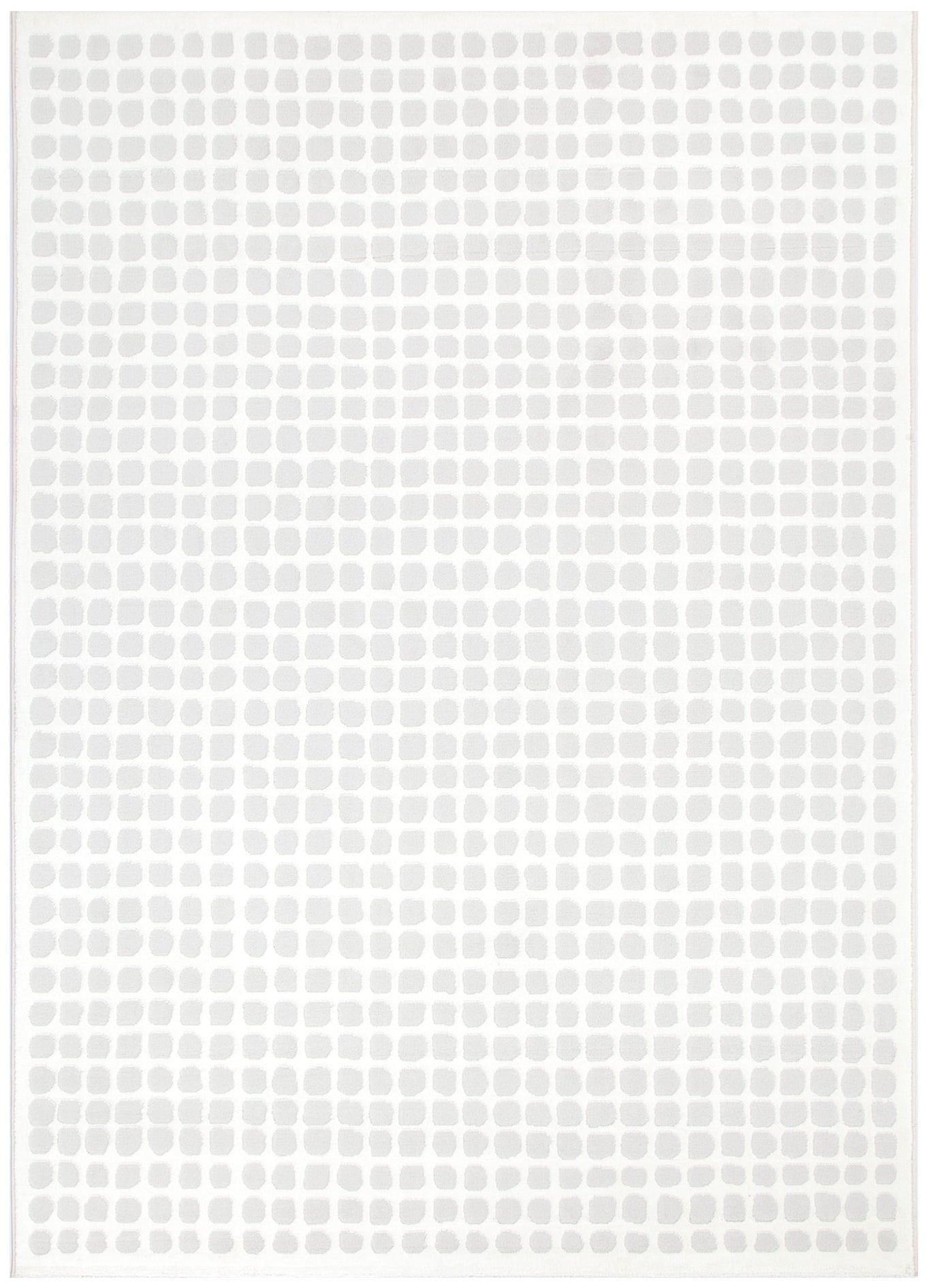 Cleo Geometric Shapes Cream Grey Rug